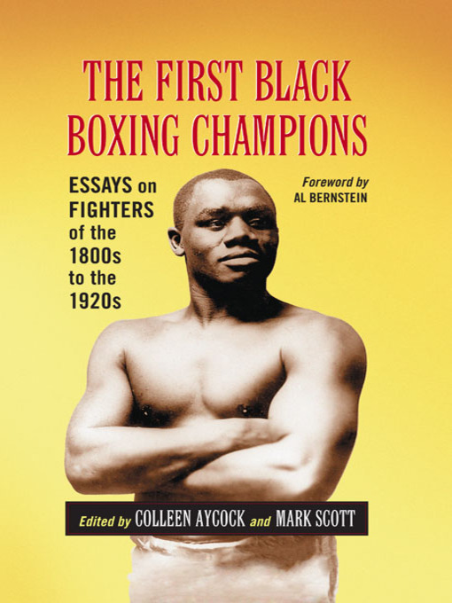 Title details for The First Black Boxing Champions by Colleen Aycock - Available